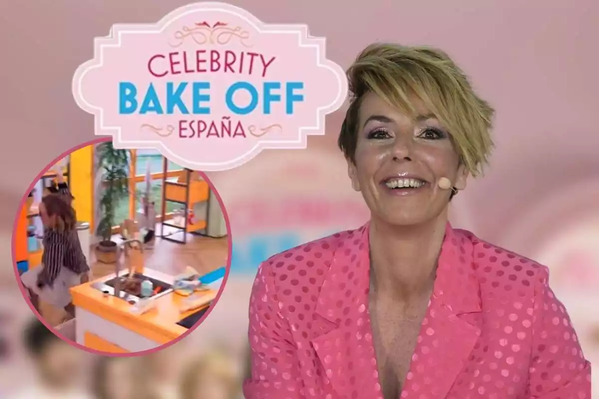 Montaje en primer plano con Rocío Carrasco en 'Bake Off Celebrity'